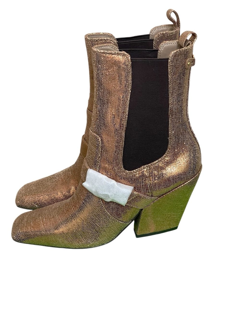 Sam Edelman Women's Suzette
Deep Gold Metallic Chelsea Boot
New Size 8.5” - Picture 4 of 11